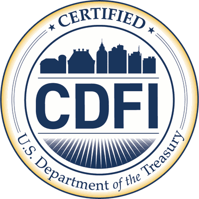 CDFI Certified seal, U.S. Department of the Treasury